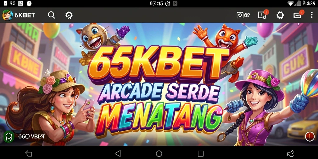 Tampilan gameplay seru dan mendebarkan dari 66KBET.