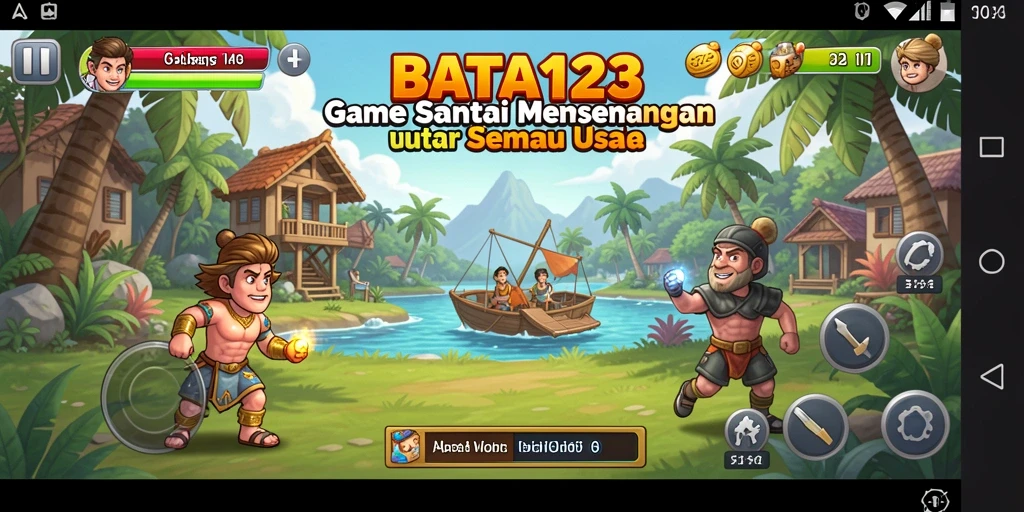 Tampilan gameplay BATA123 yang seru dan menarik.