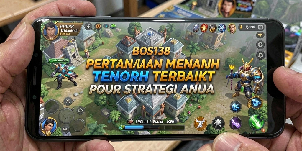 Screenshot utama BOS138 menampilkan aksi pertahanan menara yang mendebarkan.