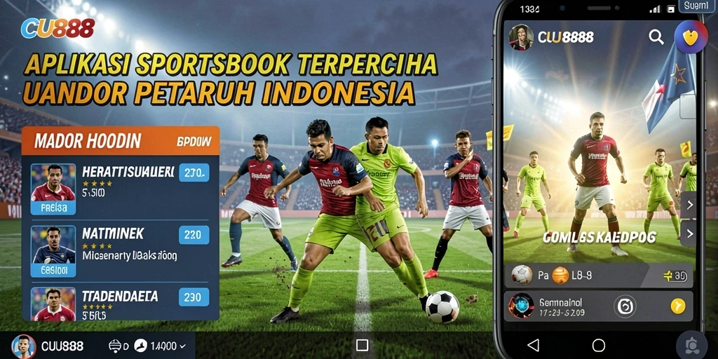 Tampilan gameplay seru dari aplikasi Sportsbook CU888