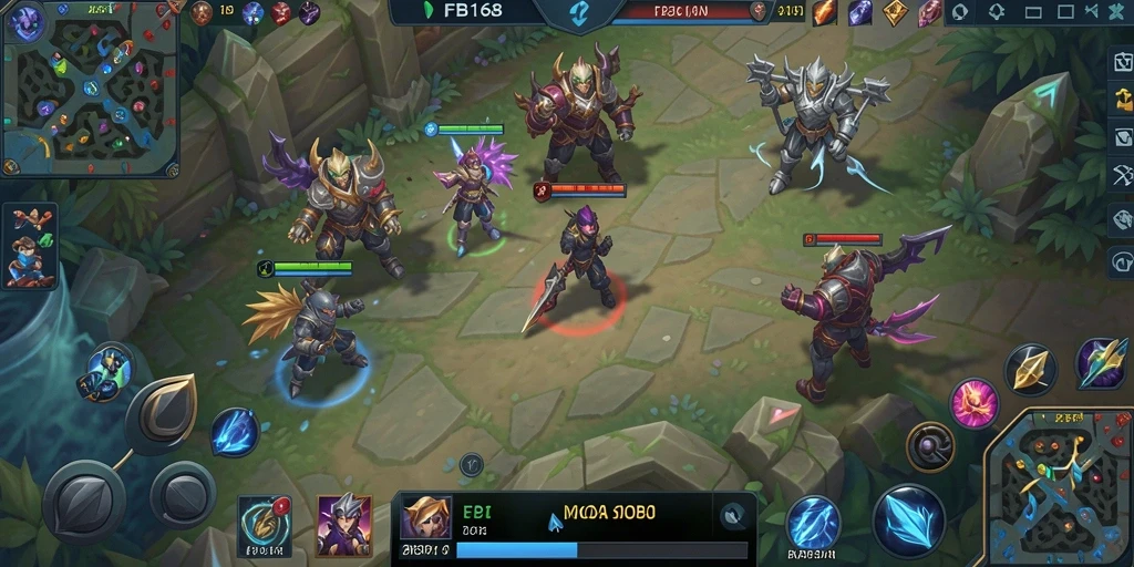 Tampilan menarik dari gameplay FB168 yang mendebarkan.