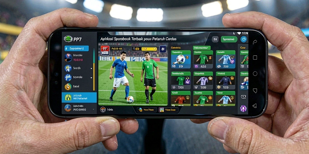 Tampilan gameplay menarik dari aplikasi PP7 Sportsbook.