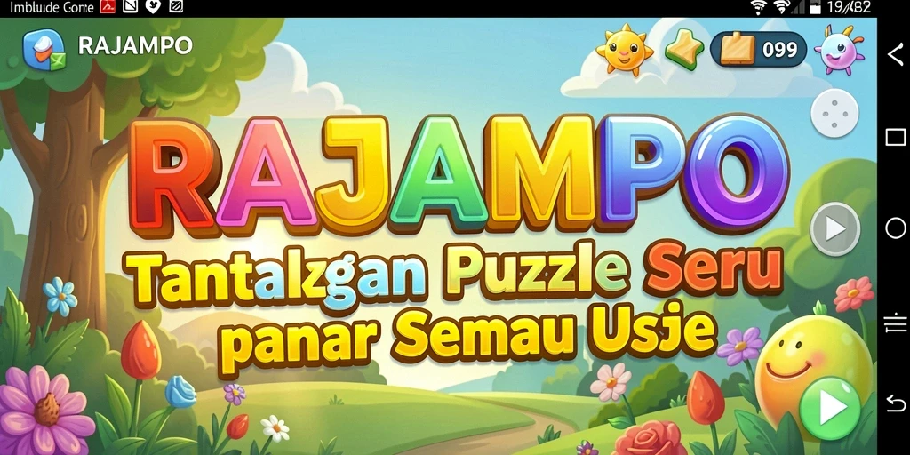 Tangkapan layar RAJAMPO menampilkan gameplay yang menarik dan menantang dalam genre Puzzle.