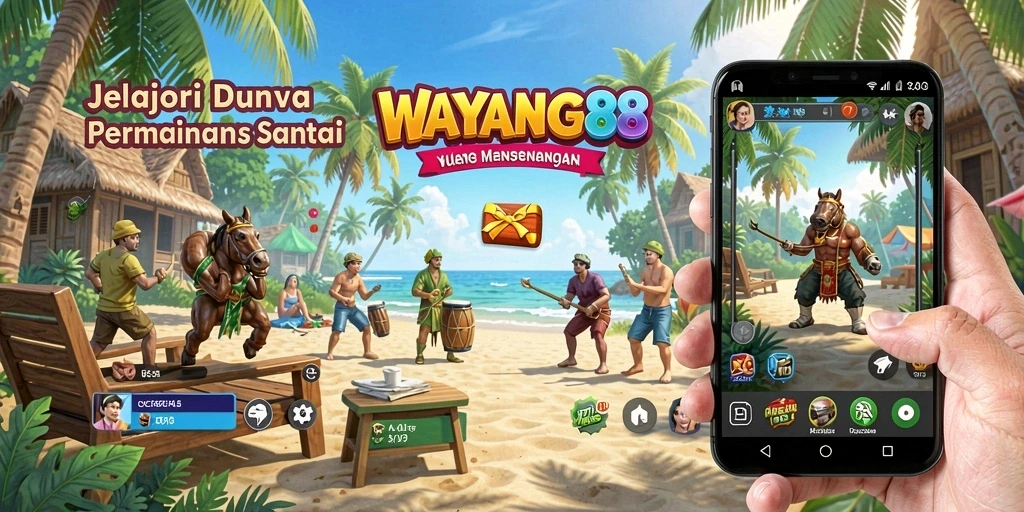 Screenshot gameplay <strong>WAYANG88</strong> menampilkan momen seru dalam permainan santai.