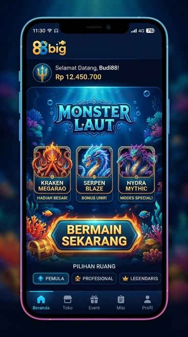 Katalog aplikasi beragam di 88big yang memudahkan pengguna.